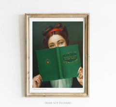 A Victorian's Guide to Time Travel Small Art Print