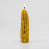 Beeswax Corncob Candle