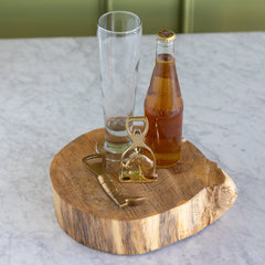 Brass Stirrup Bottle Opener