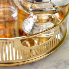 Brass Oval Tray