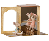 Ballet Mice in Dance Studio, Little Sister & Brother