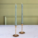 Asparagus Shaped Taper Candle, Set of 2