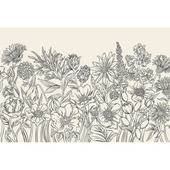 Coloring Wildflower Meadow Placemat