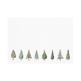 Christmas Trees Flat Notes, Set of 12