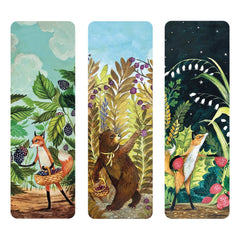 Berry Tales Bookmarks Set of 3