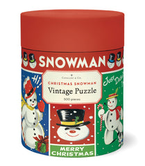 Christmas Snowman 500 Piece Puzzle