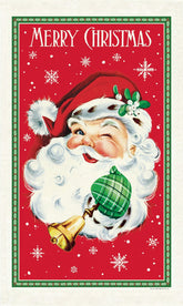 Christmas Santa Tea Towel