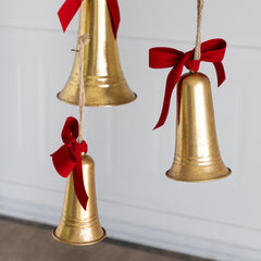 Antique Gold Metal Bell
