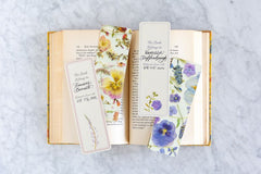 Blush Pressed Petals Bookmarks Set of 3