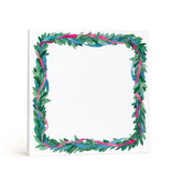 Colorful Wreath Chunky Square Notepad