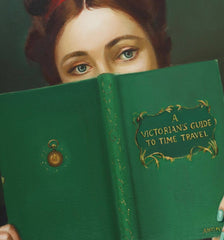 A Victorian's Guide to Time Travel Small Art Print
