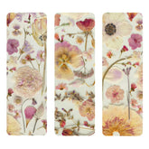 Blush Pressed Petals Bookmarks Set of 3