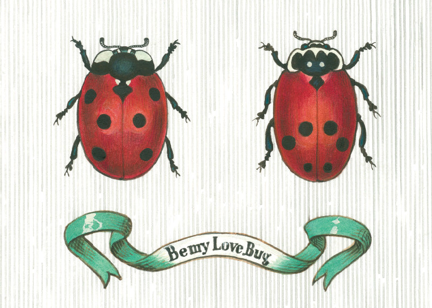 Be My Love Bug Card