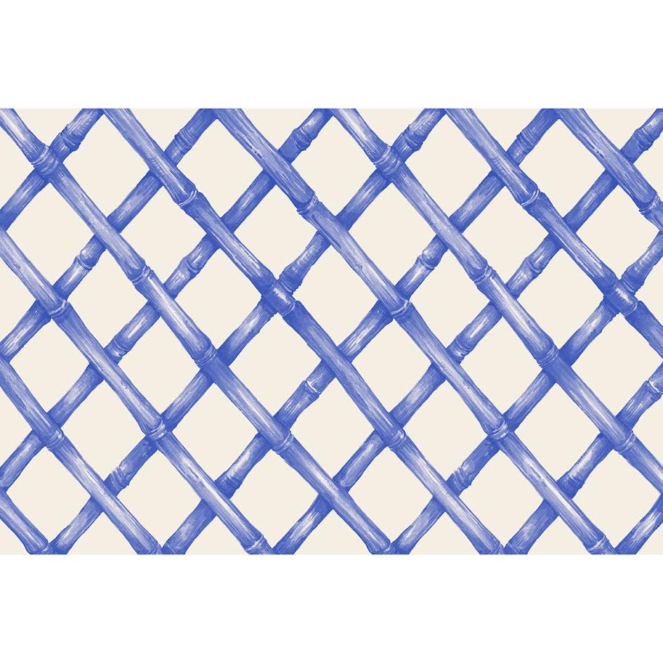 Blue Lattice Placemat