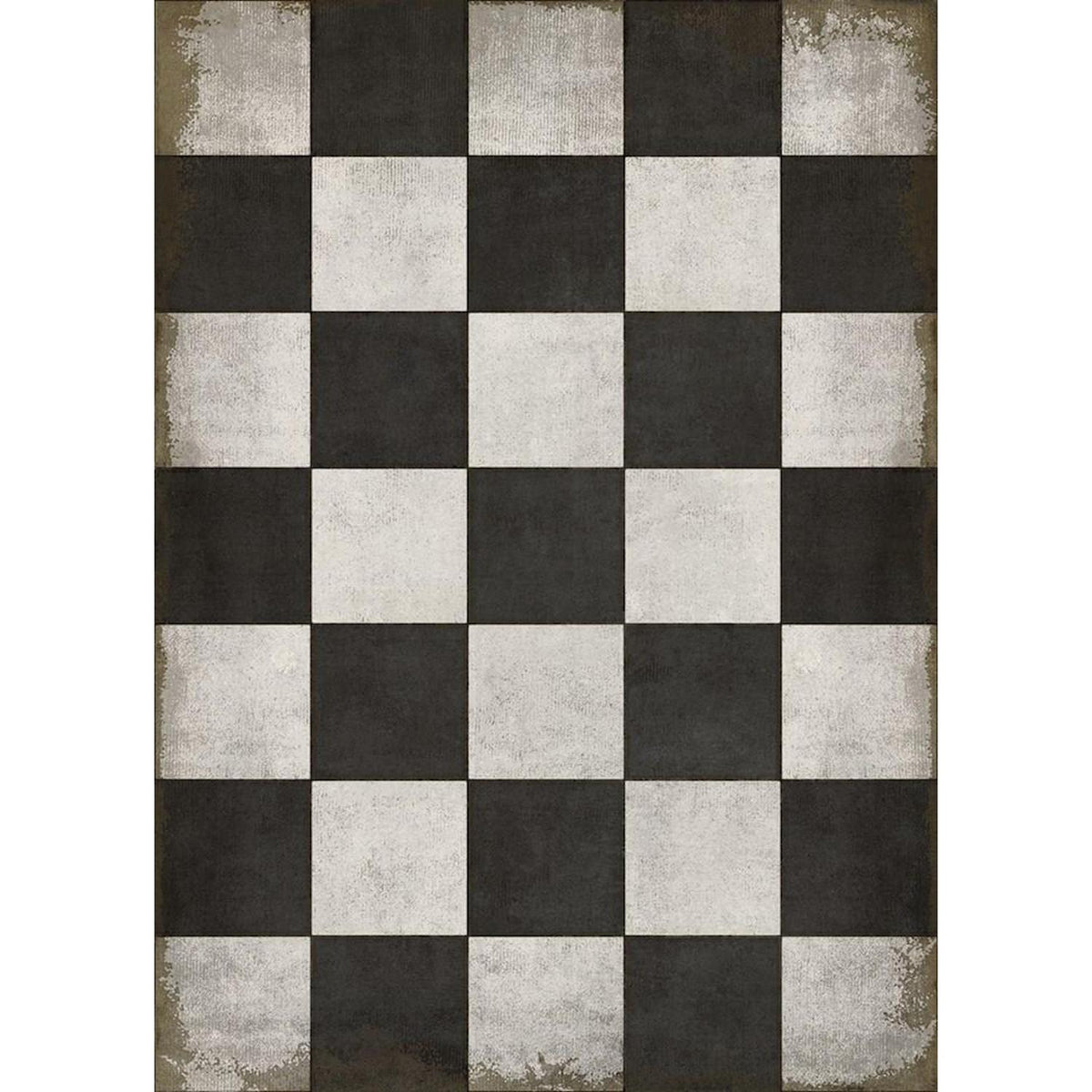 Checkered Past Vinyl Rug - Pattern