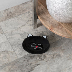 Cat Dish with Face