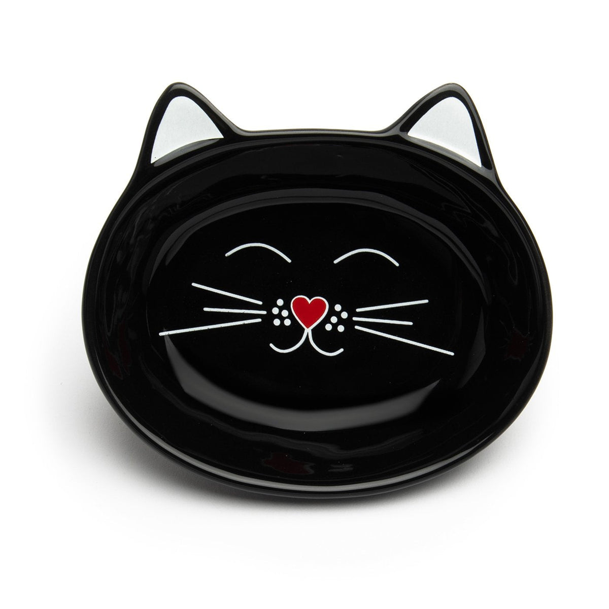 Cat Dish with Face