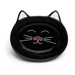 Cat Dish with Face