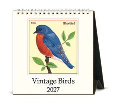 2027 Birds Desk Calendar