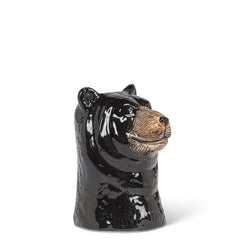 Black Bear Bud Vase