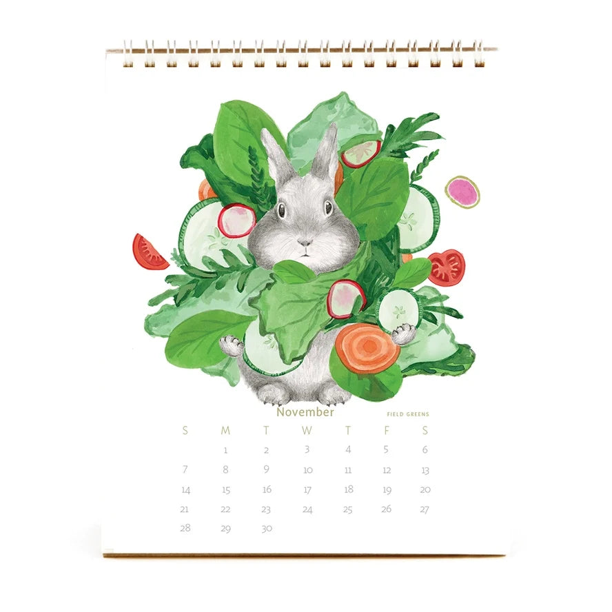 2027 Bunny Calendar