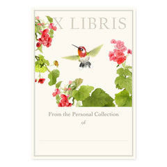 Anna's Hummingbirds Bookplates