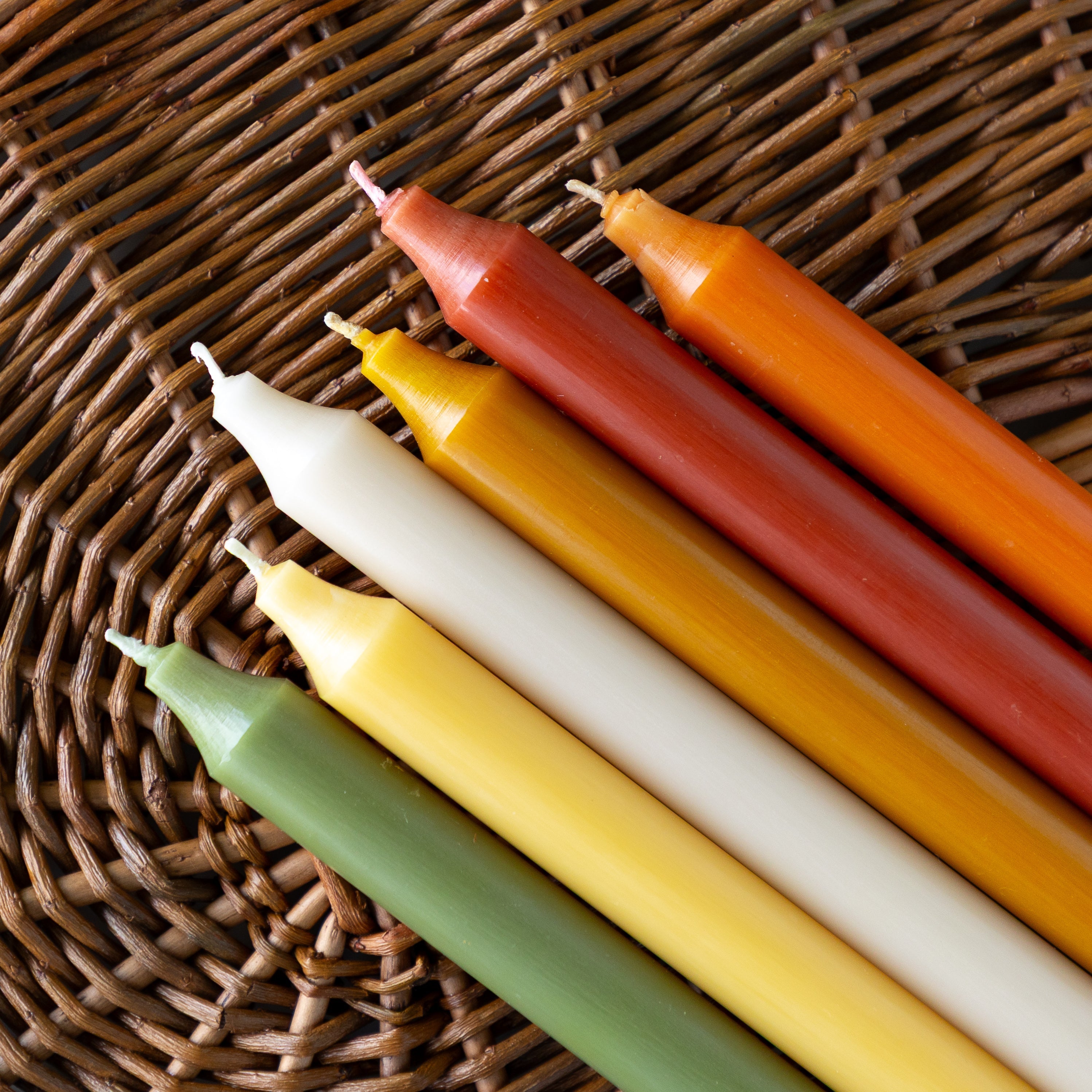 Caramel 12" Taper Candle