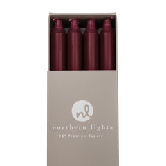 Bordeaux 12" Taper Candle