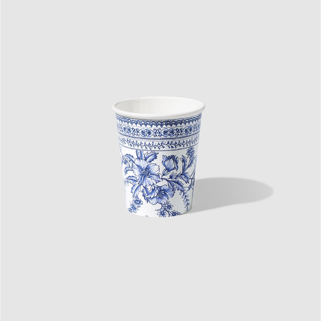 Blue French Toile Paper Party Dinnerware