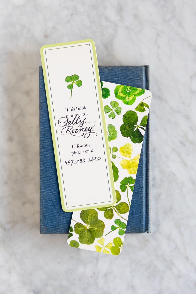Clover Bookmarks Set of 3