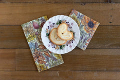 Autumn Acanthus Cocktail Napkin