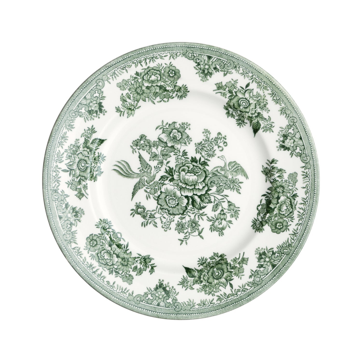 Burleigh Dark Green Asiatic Pheasants Dinnerware