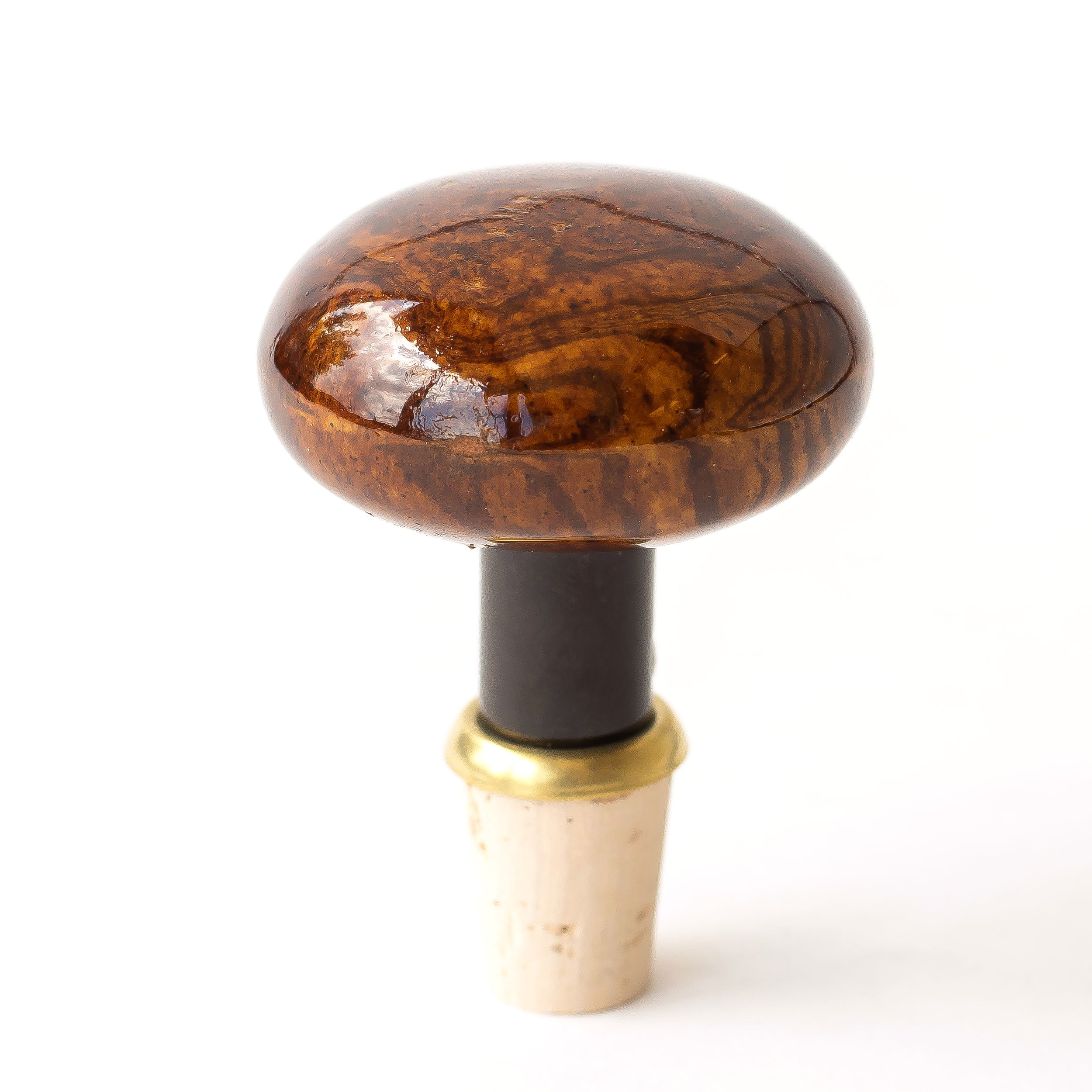 Brown Porcelain Knobstopper