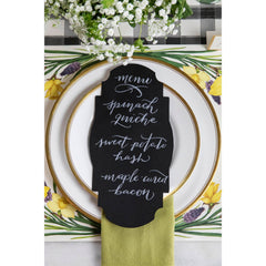 Black Frame Table Accent