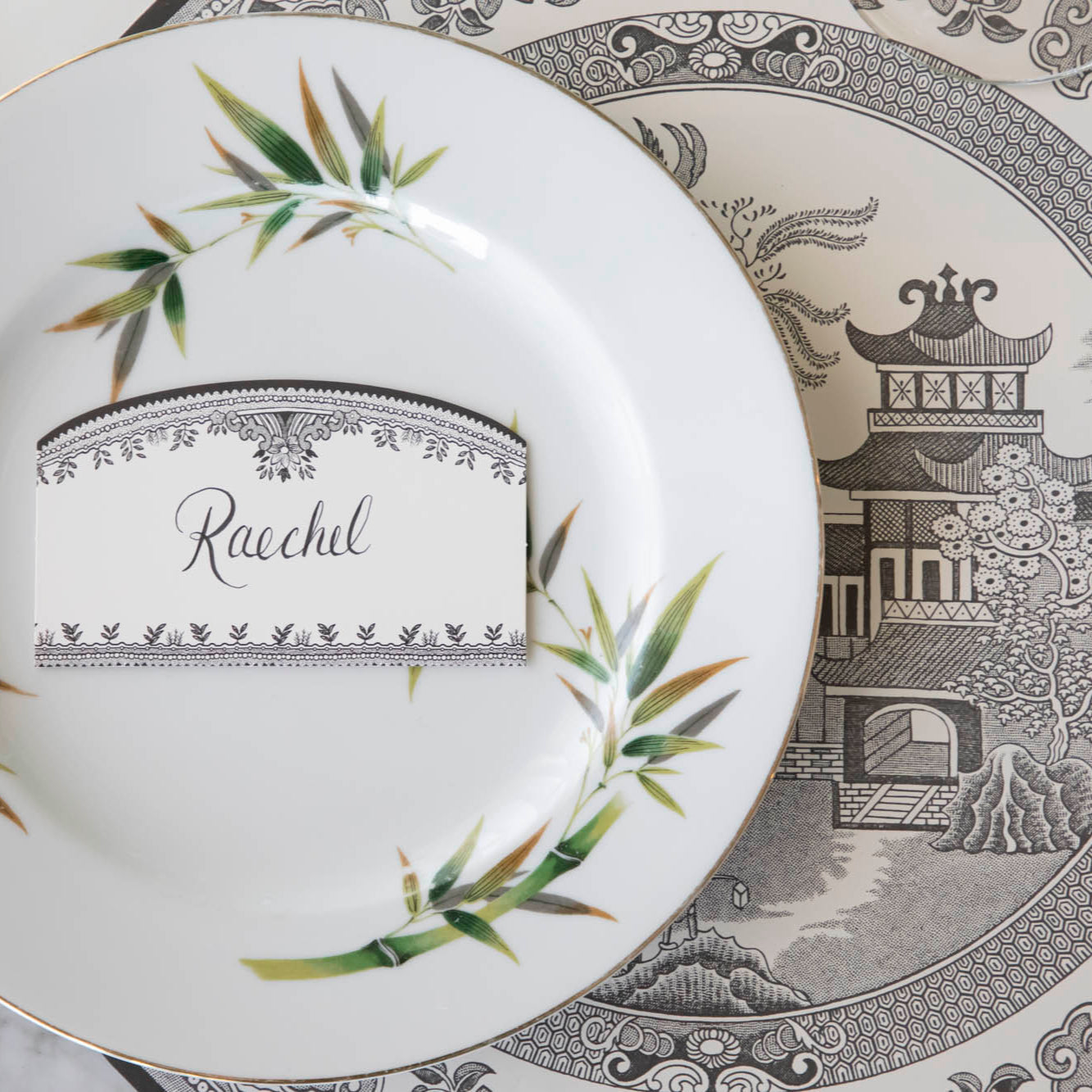 Burleigh Black Place Card