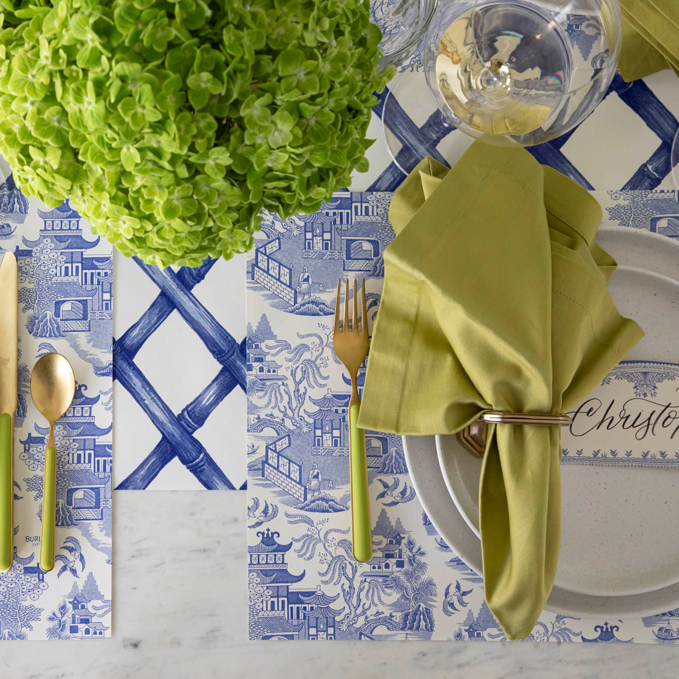 Blue Willow Placemat