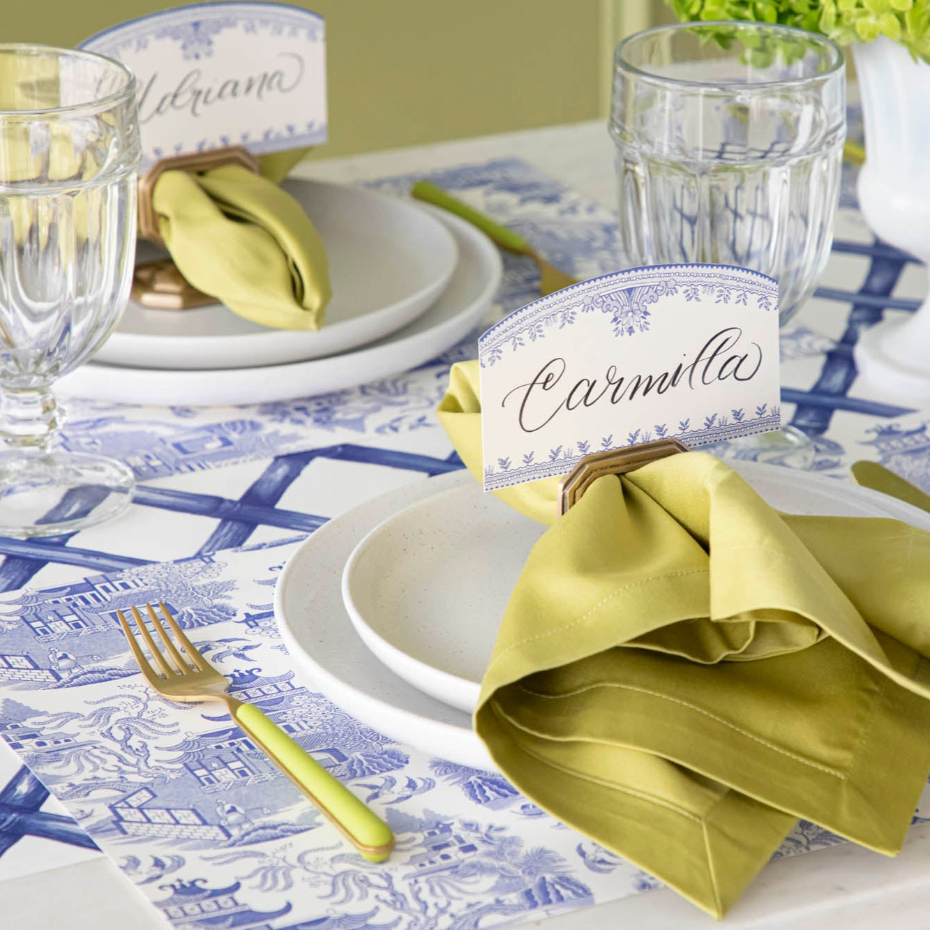Blue Willow Placemat