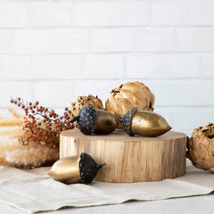 Brass Acorn