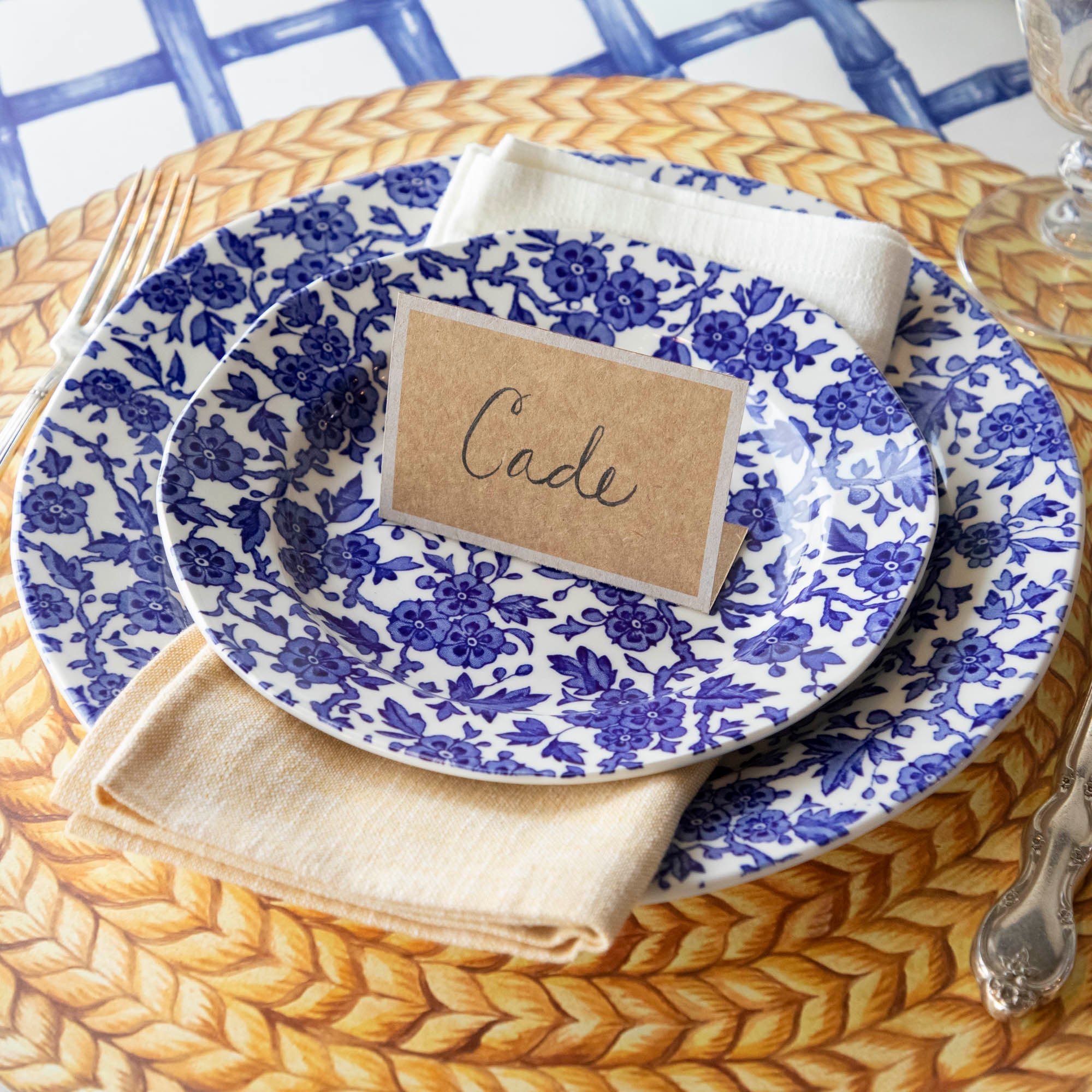 Burleigh Blue Arden Dinnerware