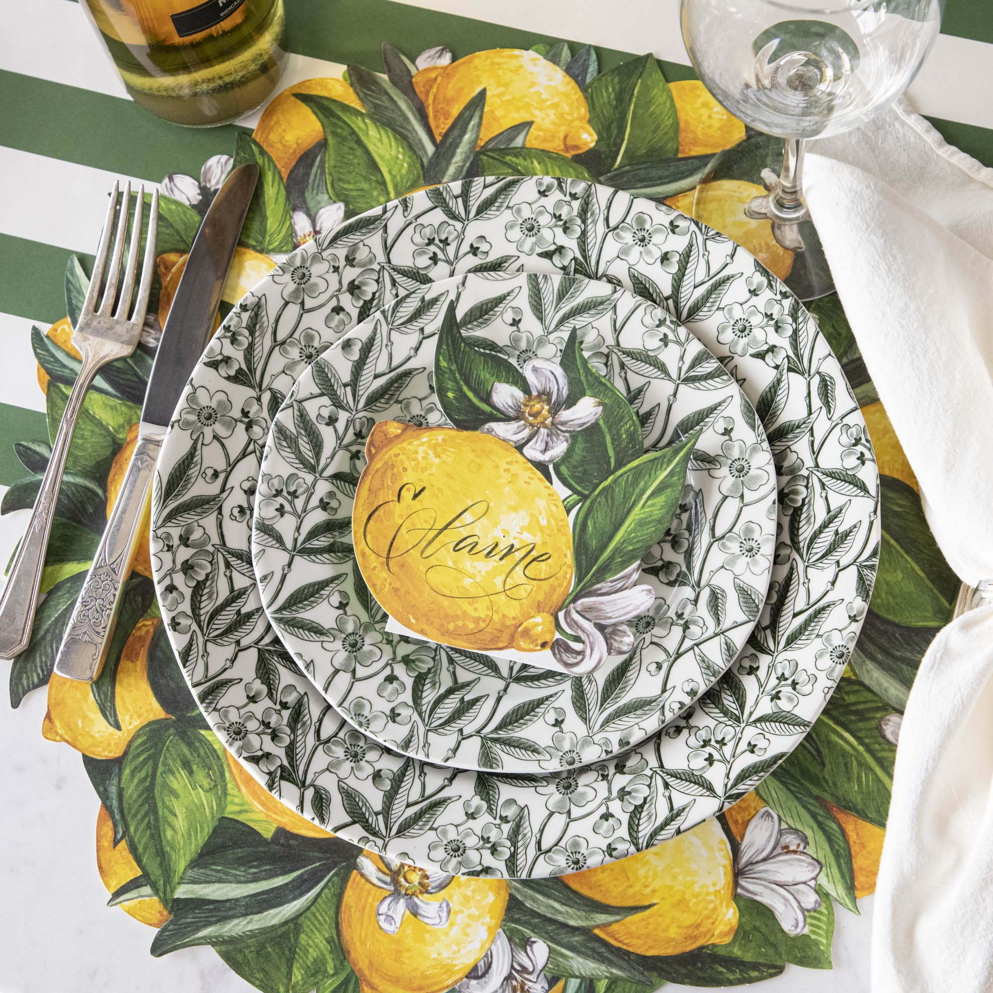 Burleigh Green Prunus Dinnerware