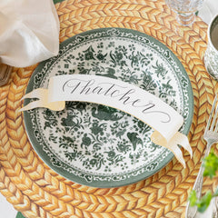 Burleigh Green Regal Peacock Dinnerware