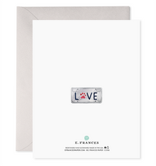 Co-Pilot Dog Greeting Card