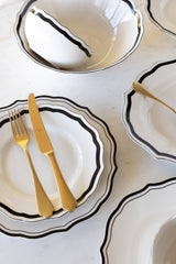 Black Icing on the Cake Dinnerware