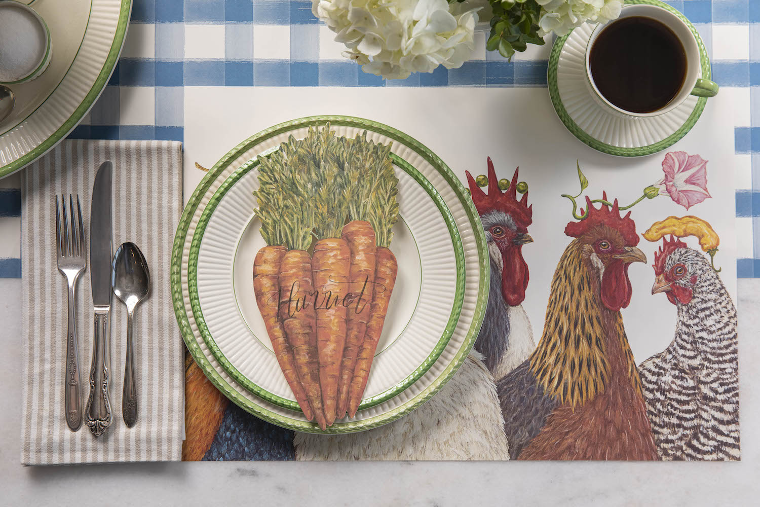 Chicken Social Placemat
