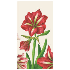 Amaryllis Blooms Guest Napkin