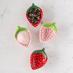 Ceramic Strawberry Shaped Dish