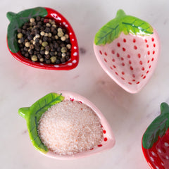 Ceramic Strawberry Shaped Dish