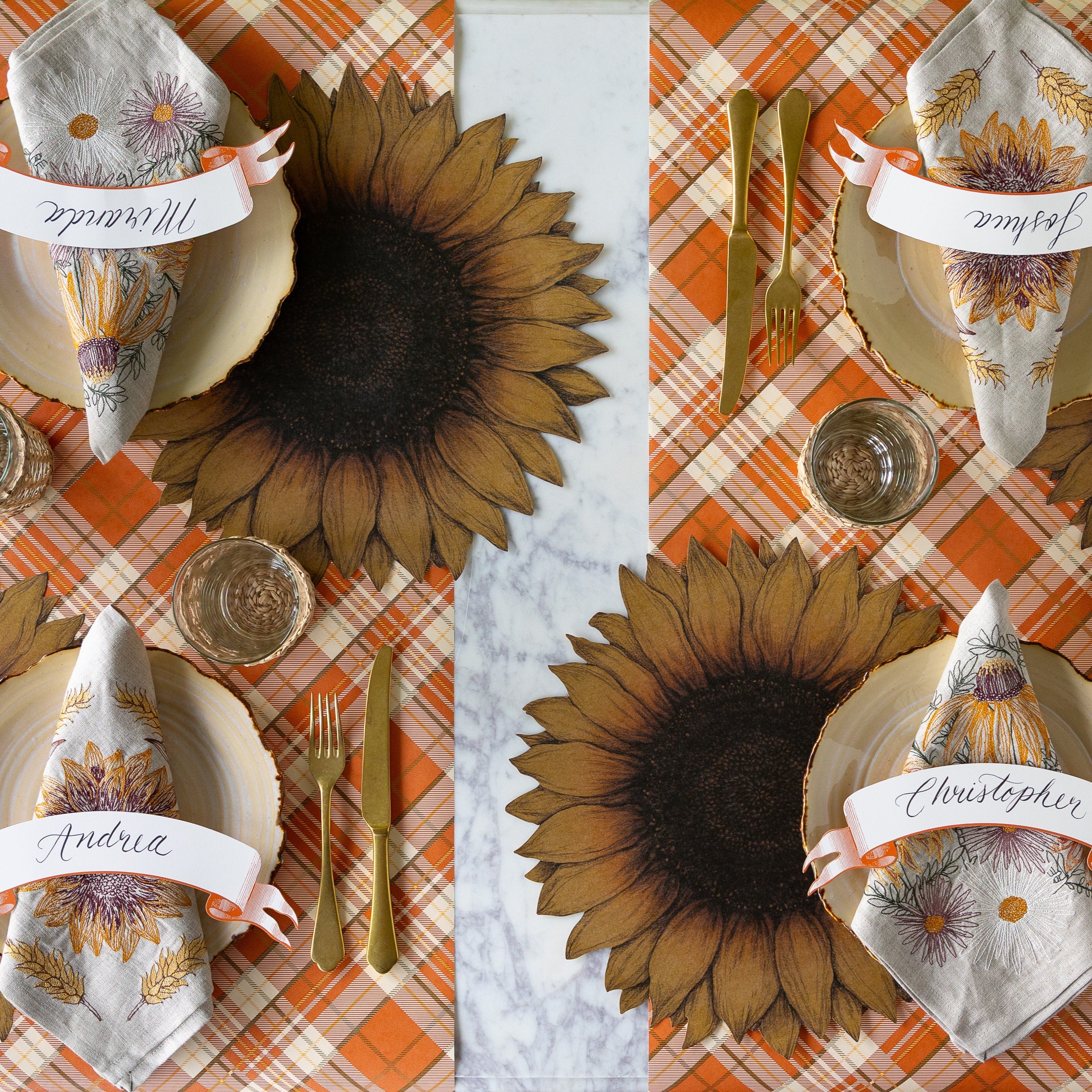 Blossoms Dinner Napkin
