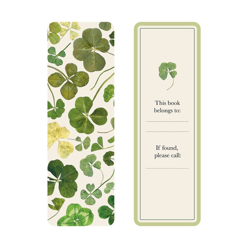 Clover Bookmarks Set of 3