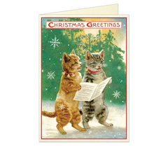 Christmas Cats Boxed Set of 10 Notecards
